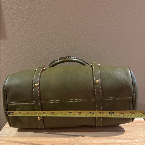 Dooney & Bourke Large Florentine Leather Satchel - Picture 5 of 12